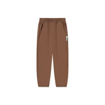 QIAODAN Knitted Sweatpants Women's Maroon Umber
