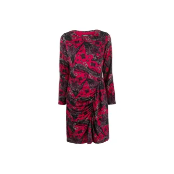 Polo Ralph Lauren Long-Sleeved Dresses Women's Deep Red