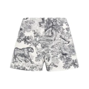 DIOR DIORIVIERA Casual Shorts Women's White