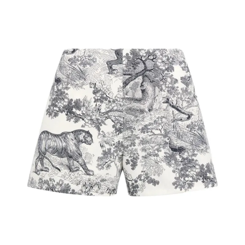 DIOR DIORIVIERA Casual Shorts Women's White-0