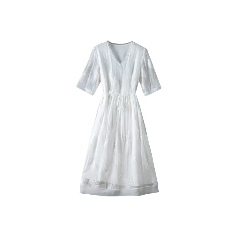 To The West Short-Sleeved Dresses Women's-6