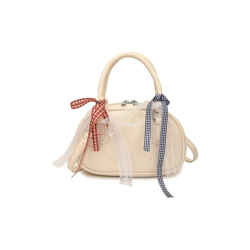 RIVMIND PU One Shoulder Handbag Women's White/Black/Pink/Red/Khaki/Green-0