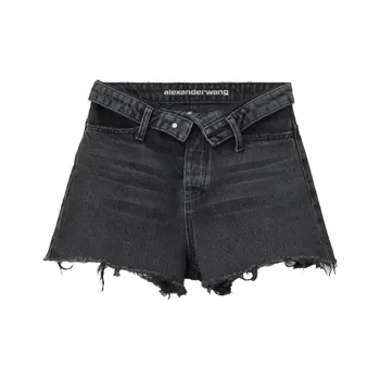 Alexander Wang Denim Shorts Women's Black