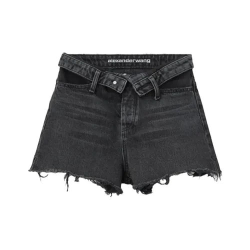 Alexander Wang Denim Shorts Women's Black