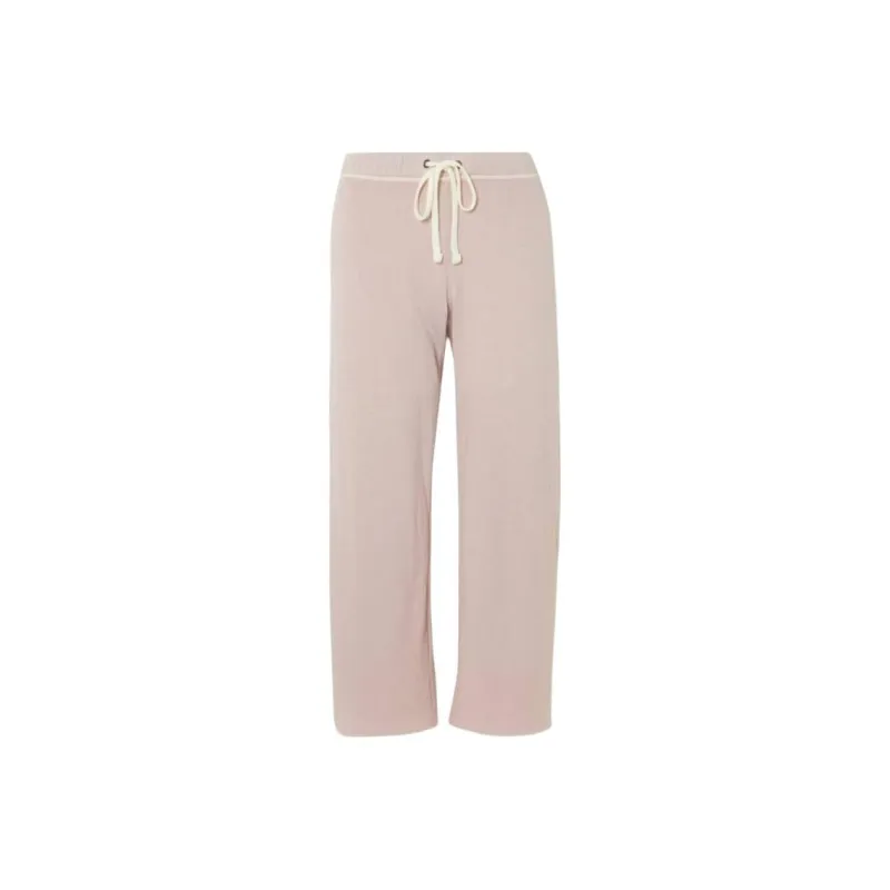 JAMES PERSE Knitted Sweatpants Women's Pink-0