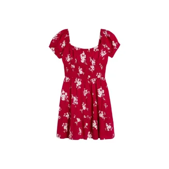 Hollister Short Sleeved Dress Women's Red