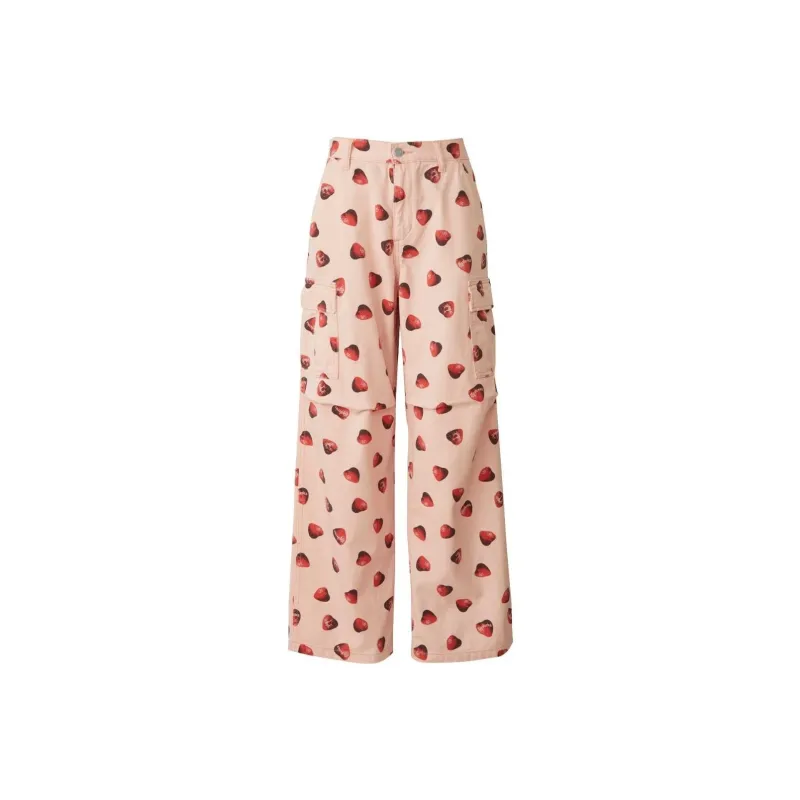 HYSTERIC GLAMOUR FW24 Cargo Pants Women's Pink-0