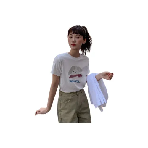 Mu Xiao Xin Set in Sleeve T Shirt Women's