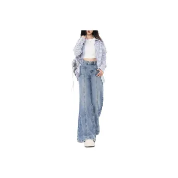 The New Age Family Jeans Women's Light Blue