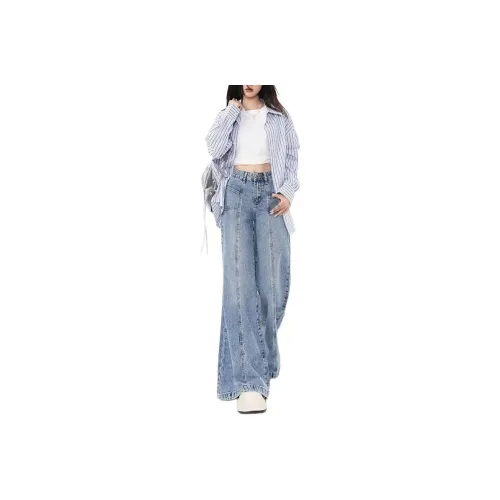 The New Age Family Jeans Women's Light Blue