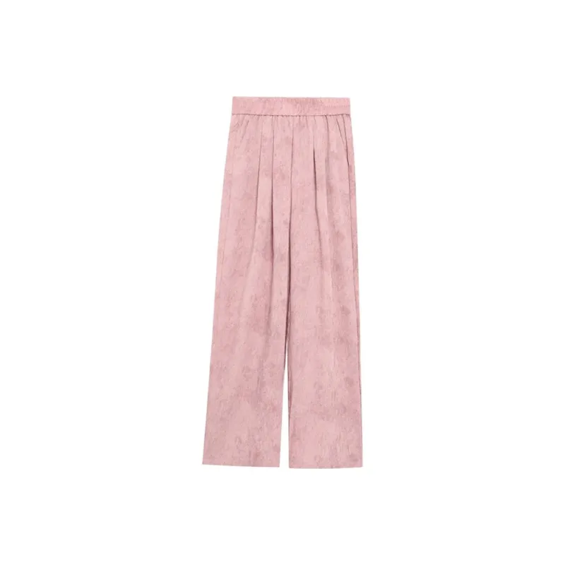 DOKZB Casual Pants Women's Pink-0