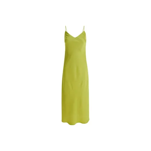 BE PLAIN Slip Dresses Women's Green
