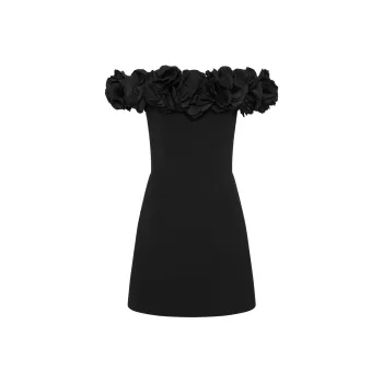 Rebecca Vallance Odetta Ruffled Mini Dress
