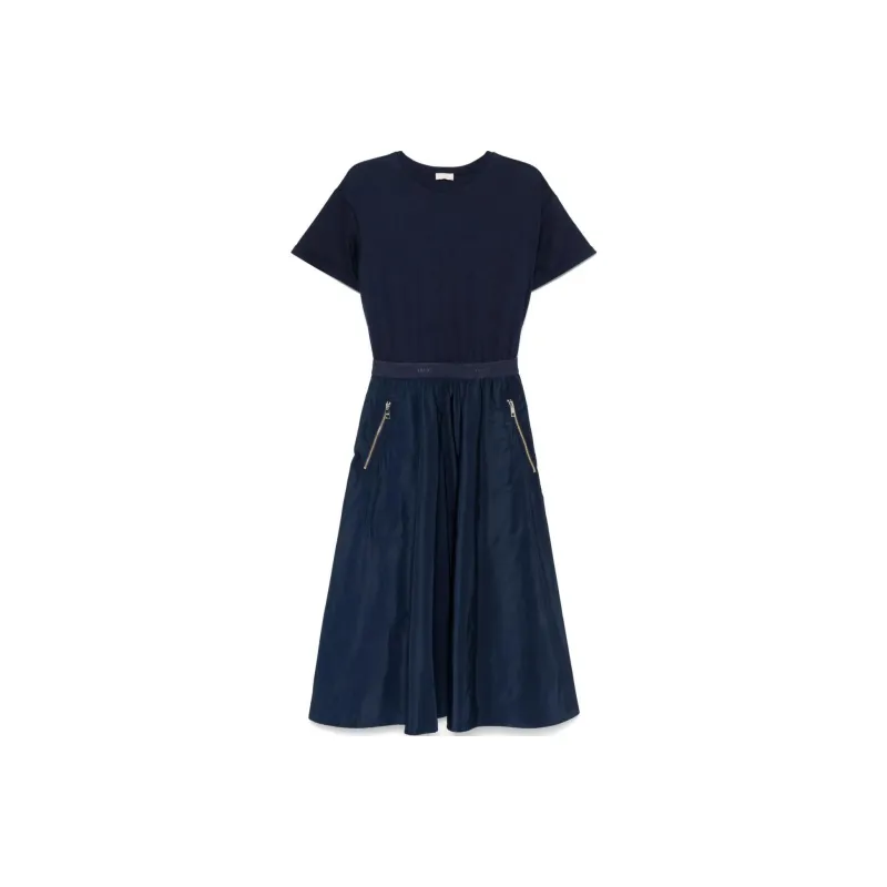 Liu Jo Panelled Midi Dress-0