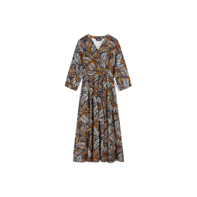 MaxMara Long Sleeved Dresses Women's Blue-0