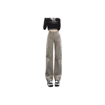 COVER TIME Cargo Pants Women's Khaki