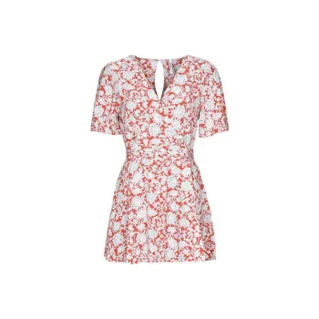 Pepe Jeans Short Sleeved Dress Women's Red