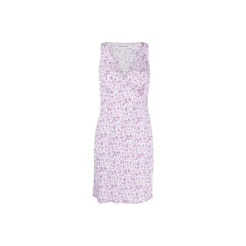 Reformation Sleeveless Dresses Women's Light Purple-0