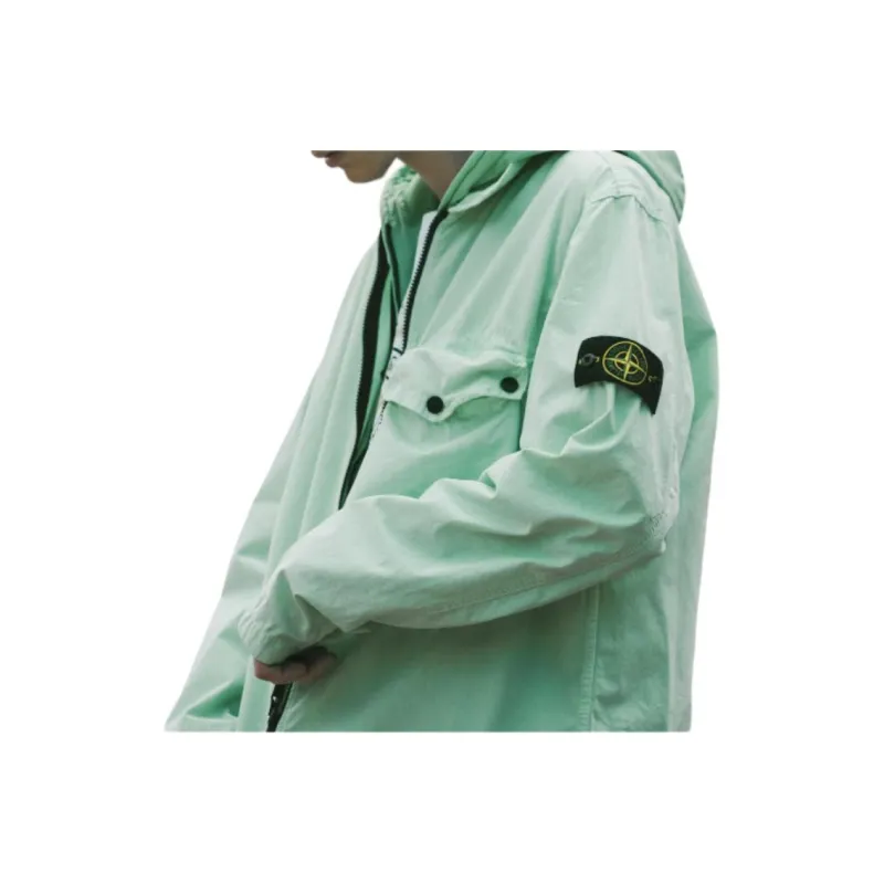 STONE ISLAND Jackets Coats Men's Green-4