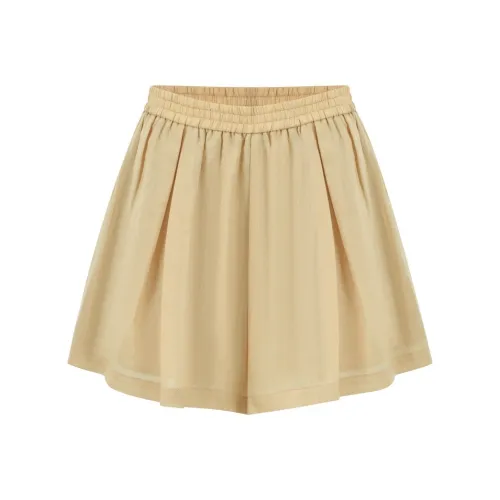 YESWOMEN Casual Shorts Women's Perfume Rose Yellow