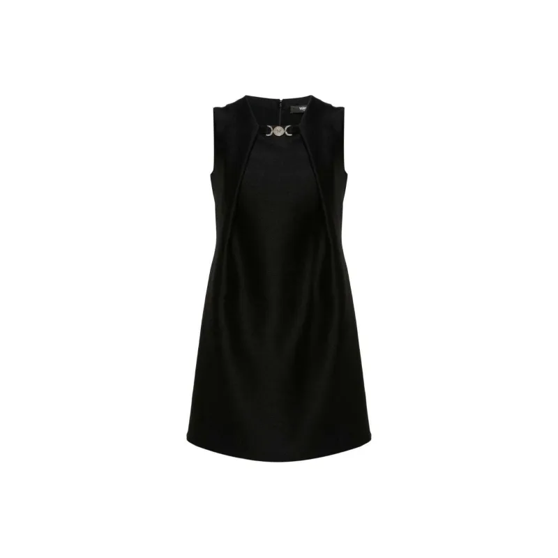 VERSACE Sleeveless Zip Up Dress-0