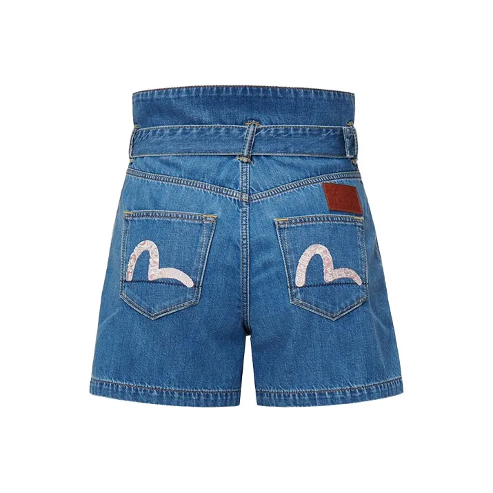 EVISU Denim Shorts Women's Denim Blue-0