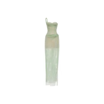MONTSAND SS24 Mara Dress Slip Dress Women's Mint