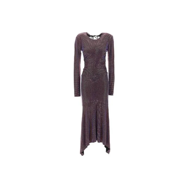 Alexandre Vauthier Long-Sleeved Dresses Women's Umber-0