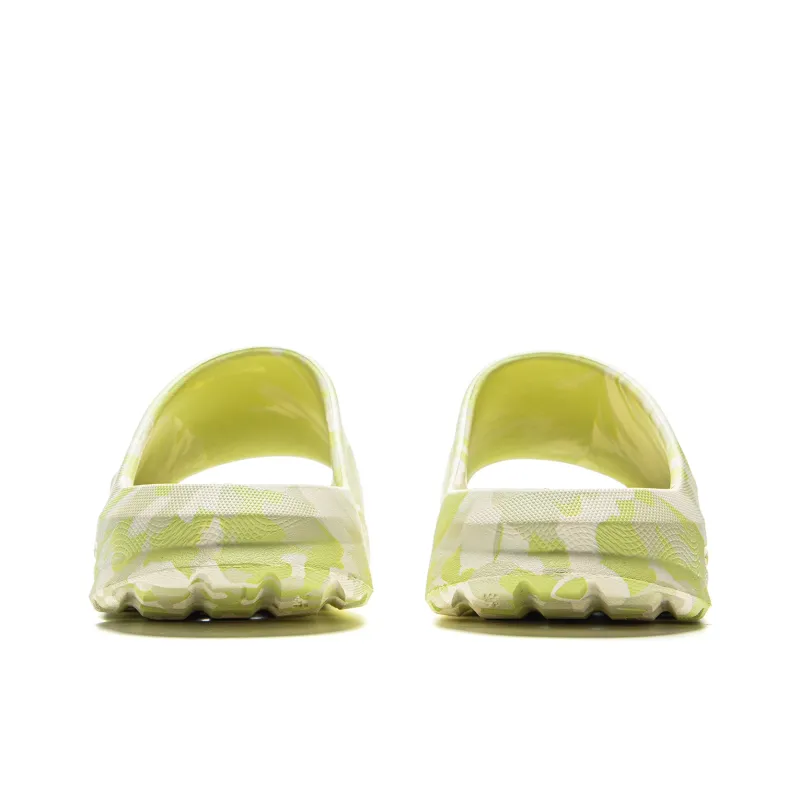 YINGXIONGLIANMENGYONGCHIPAIDUI x LiNing Soft Clap Slip Resistant Abrasion Resistant Slide Slippers Unisex Green-5