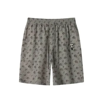 KARL LAGERFELD Casual Shorts Men's Coffee