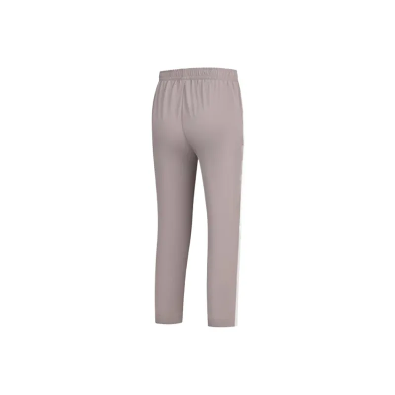 QIAODAN Casual Pants Women's Vermilion Brown Jordan White-1