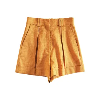 Sandro Casual Shorts Women's Ochre