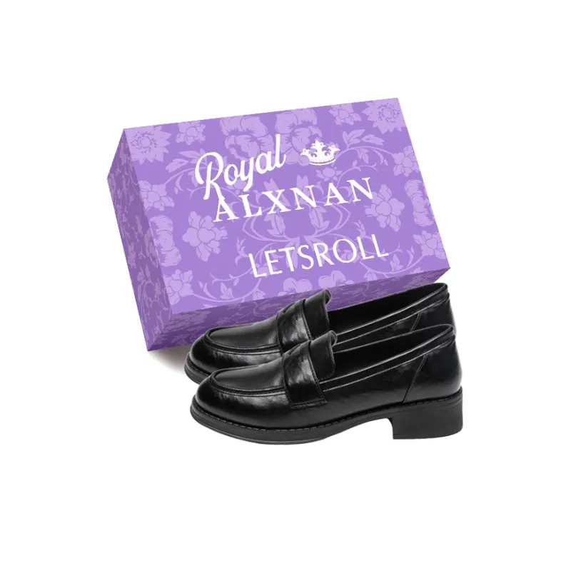 Alxnan Loafers Women's Black/Brown-0