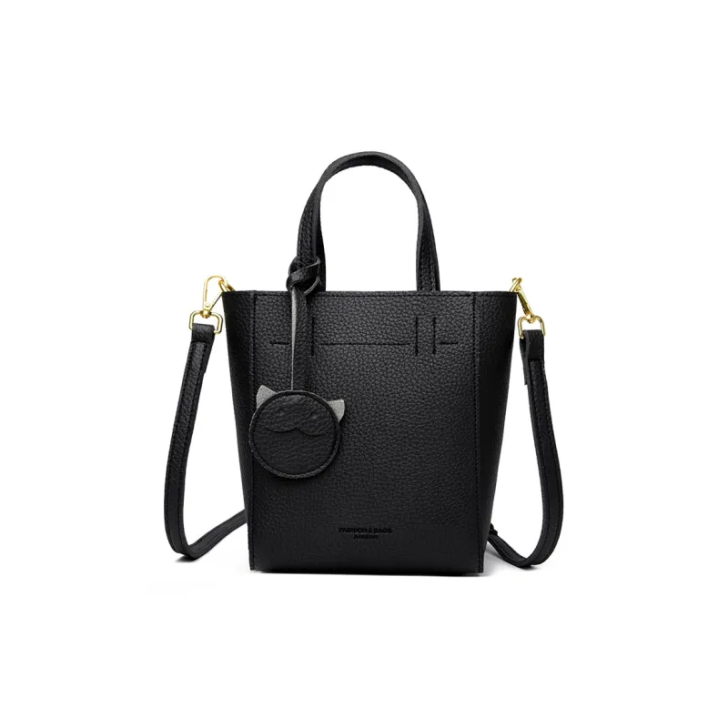 TOUTSEUL YOLO PU Handbag Regular Women's Ecru/Silver/Black/Khaki-7