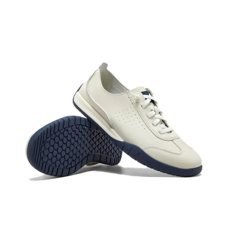 BATA Low Top Casual Shoes Men's Ecru-3