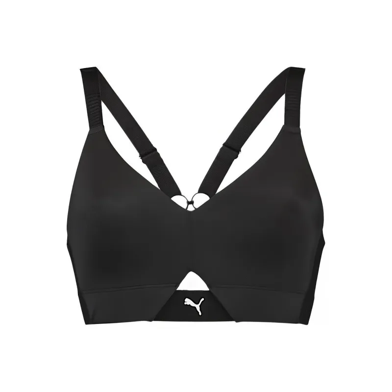 PUMA Women's Sporty Padded Top Sports Underwear Women's Black-0