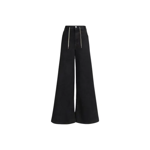 MARNI Stretch Denim Flared Pants 'Navy'