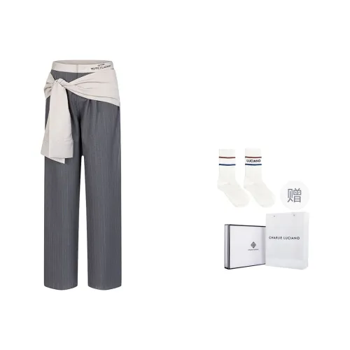 Charlie Luciano Suit Trouser Women's Gray