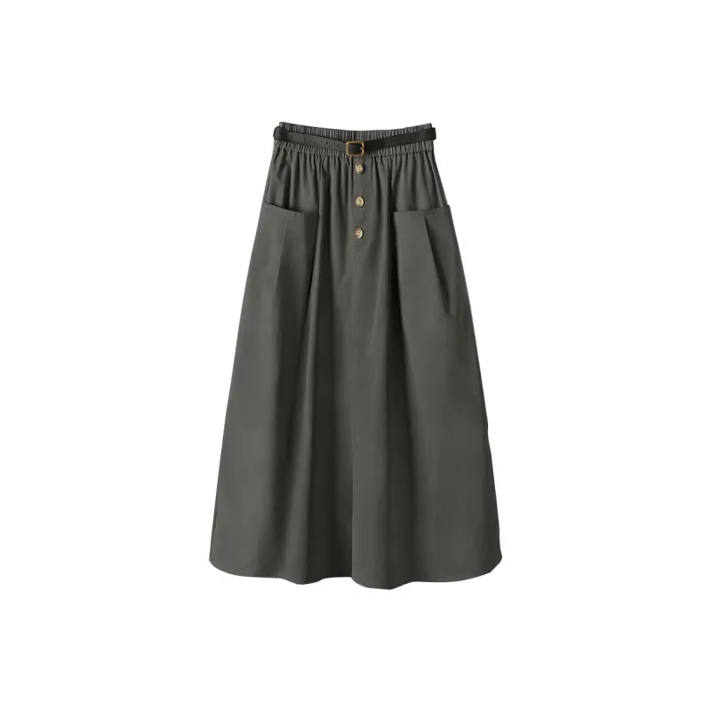 TOUCH Casual Long Skirts Women's-10
