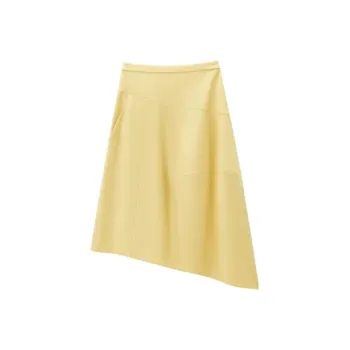 OVV Casual Short Skirts Women's Light Yellow