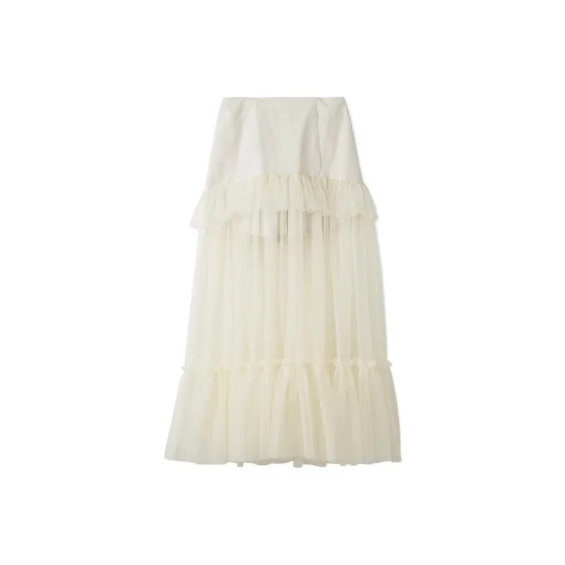 Lily Brown Casual Long Skirts Women's-3