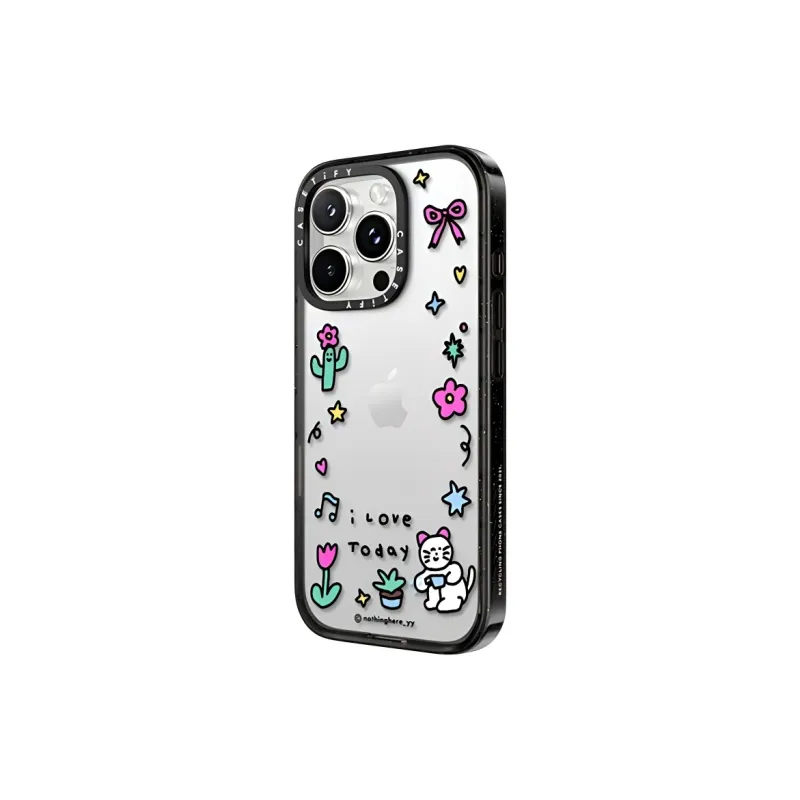 CASETIFY TPU Material Enjoy Today Phone Cases Compatibility With IPhone 16 Collection Cute Style-0