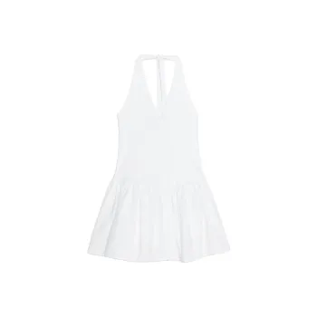 ZARA Slip Dresses Women's White