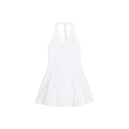 ZARA Slip Dresses Women's White