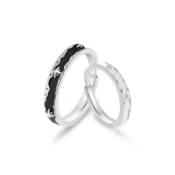 VOCK 999 Fine Silver Rings Unisex