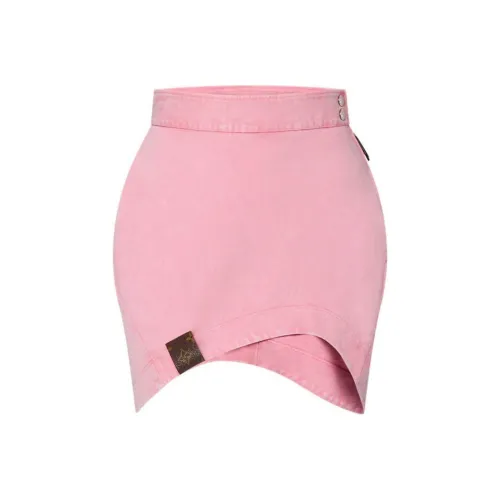 LOUIS VUITTON Casual Short Skirts Women's Pink