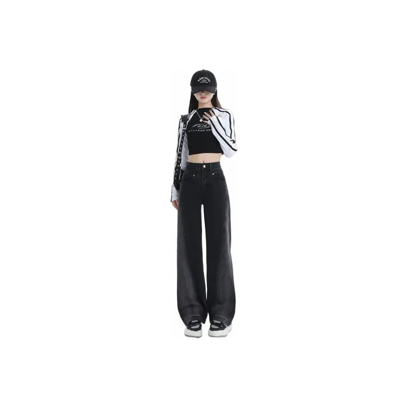 HELEH Jeans Women's Black Gray-0