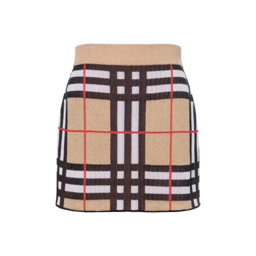 Burberry Vintage Check Straight Skirt