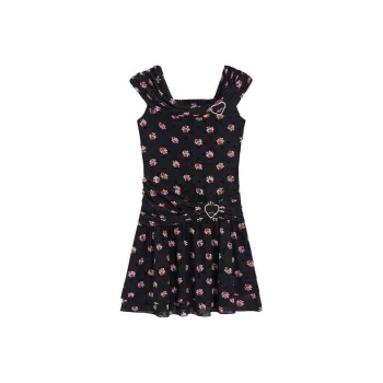 Bebe FW24 Sleeveless Dress Women's Heather Black