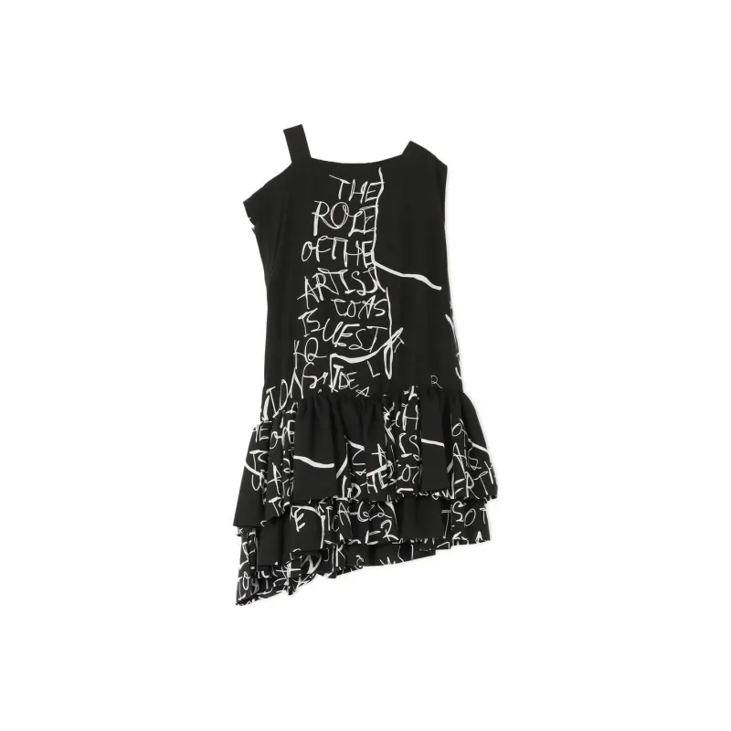 Yohji Yamamoto Sleeveless Dress Women's Black-0